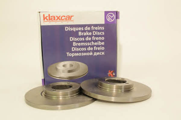 Klaxcar France 25837Z Unventilated front brake disc 25837Z