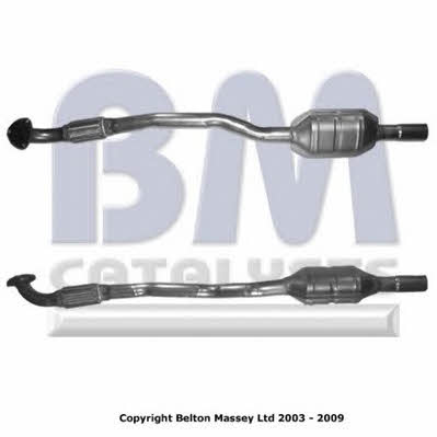 Catalytic exhaust system Opel Astra H: BM80310H BM Catalysts Catalytic Converter
