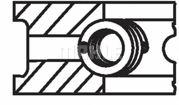 Mahle/Perfect circle 47 90389 0 Piston Ring Kit 47903890