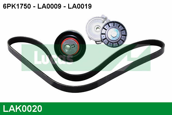 Lucas engine drive LAK0020 Drive belt kit LAK0020