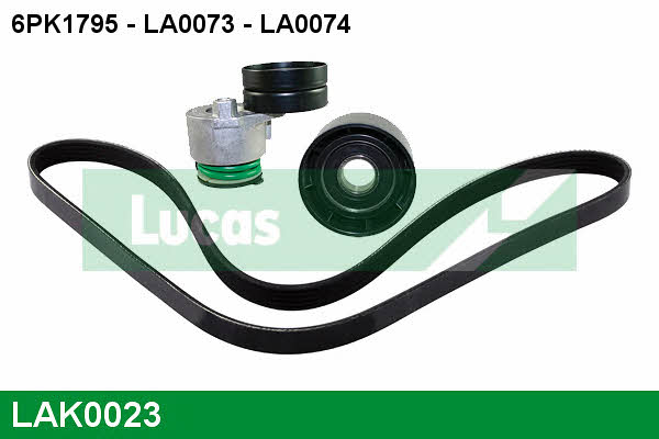  LAK0023 Drive belt kit LAK0023