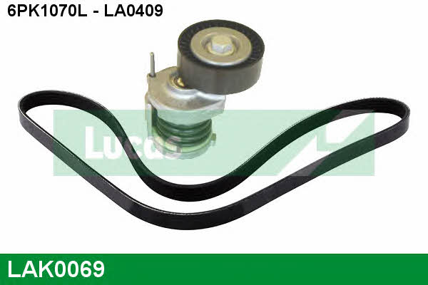 Lucas engine drive LAK0069 Drive belt kit LAK0069