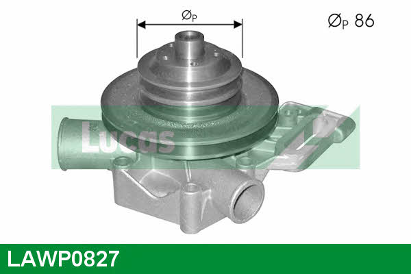 Lucas engine drive LAWP0827 Water pump LAWP0827