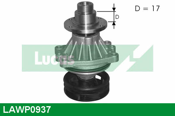 Lucas engine drive LAWP0937 Water pump LAWP0937