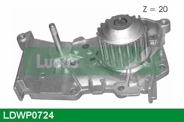 Lucas engine drive LDWP0724 Water pump LDWP0724