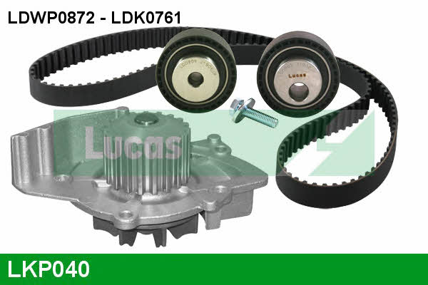 Lucas engine drive LKP040 TIMING BELT KIT WITH WATER PUMP LKP040