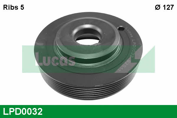 Lucas engine drive LPD0032 Pulley crankshaft LPD0032