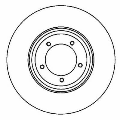 Stop 561979S Unventilated front brake disc 561979S