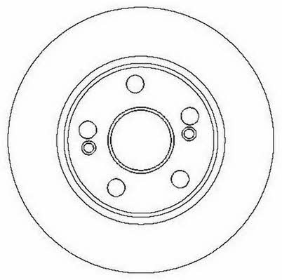 Stop 562104S Front brake disc ventilated 562104S