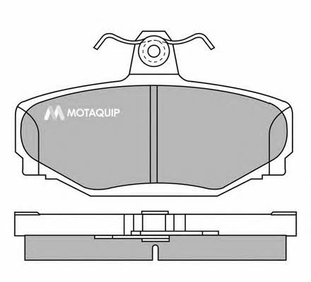 Motorquip LVXL619 Brake Pad Set, disc brake LVXL619