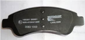 Motorquip LVXL1006 Brake Pad Set, disc brake LVXL1006