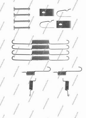 Nippon pieces M351A27 Mounting kit brake pads M351A27