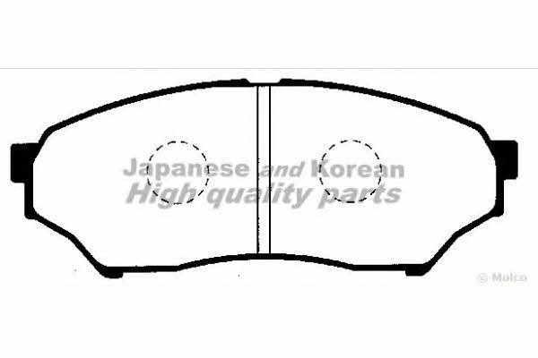 Ashuki 1080-9305 Brake Pad Set, disc brake 10809305