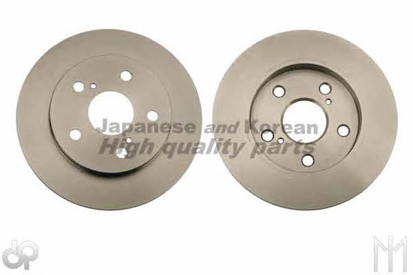 Ashuki 0990-2602 Rear brake disc, non-ventilated 09902602