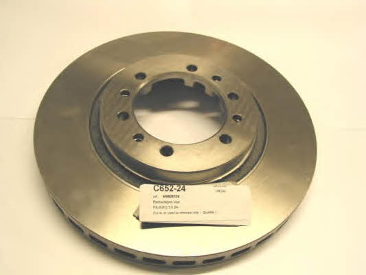 Ashuki C652-24 Front brake disc ventilated C65224