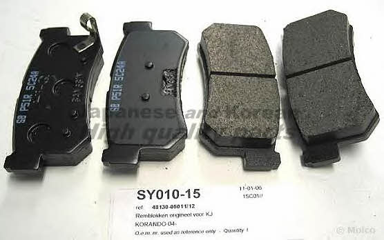 Ashuki SY010-15 Brake Pad Set, disc brake SY01015