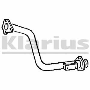 Klarius 120010 Exhaust pipe 120010