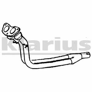Klarius 120015 Exhaust pipe 120015