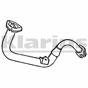 Klarius 120439 Exhaust pipe 120439