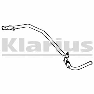 Klarius 150038 Exhaust pipe 150038