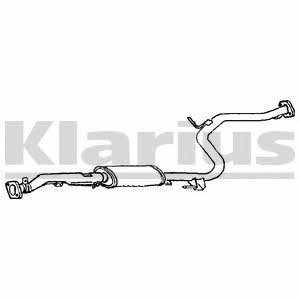 Klarius 260998 Central silencer 260998