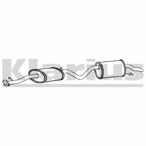 Klarius 261022 Middle-/End Silencer 261022