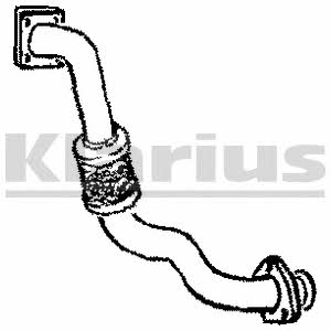 Klarius 301216 Exhaust pipe 301216