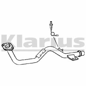 Klarius 301327 Exhaust pipe 301327