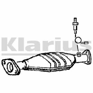 Klarius 311480 Catalytic Converter 311480
