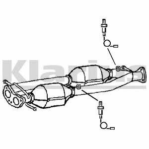 Klarius 311755 Catalytic Converter 311755