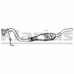 Klarius 321418 Catalytic Converter 321418