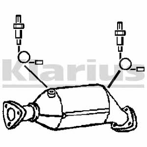 Klarius 322035 Catalytic Converter 322035