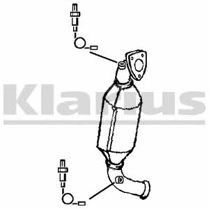Klarius 322535 Catalytic Converter 322535