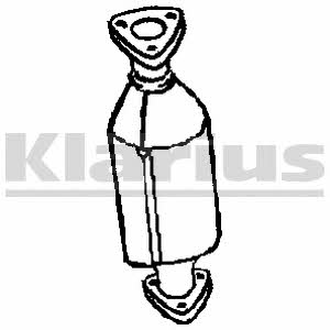 Klarius 321784 Catalytic Converter 321784