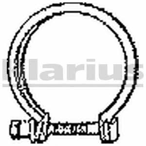 Klarius 430619 Exhaust clamp 430619