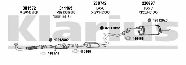  500005E Exhaust system 500005E