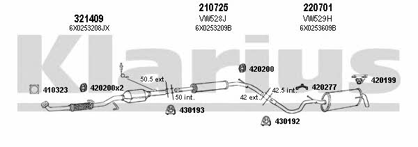  931374E Exhaust system 931374E