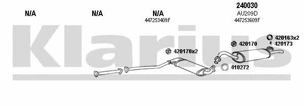  940302E Exhaust system 940302E