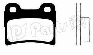 Ips parts IBR-1K01 Brake Pad Set, disc brake IBR1K01