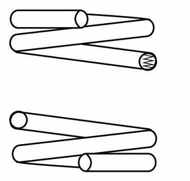 CS Germany 14.872.038 Coil spring 14872038