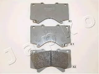 Japko 50272 Brake Pad Set, disc brake 50272