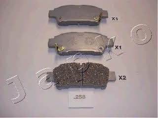 Japko 51258 Brake Pad Set, disc brake 51258