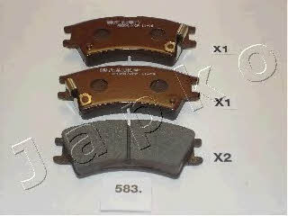 Japko 50583 Brake Pad Set, disc brake 50583