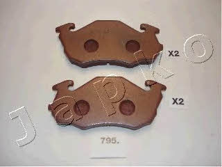 Japko 50795 Brake Pad Set, disc brake 50795