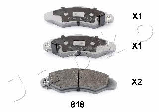 Japko 50818 Brake Pad Set, disc brake 50818