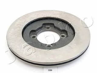Japko 60336 Front brake disc ventilated 60336