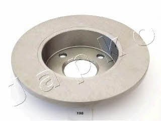 Japko 60198 Unventilated front brake disc 60198