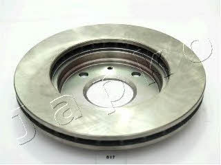 Japko 60517 Front brake disc ventilated 60517