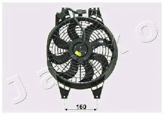 Japko VNT332006 Hub, engine cooling fan wheel VNT332006