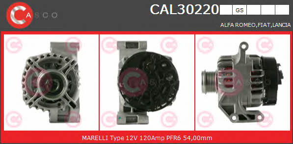 Casco CAL30220GS Alternator CAL30220GS